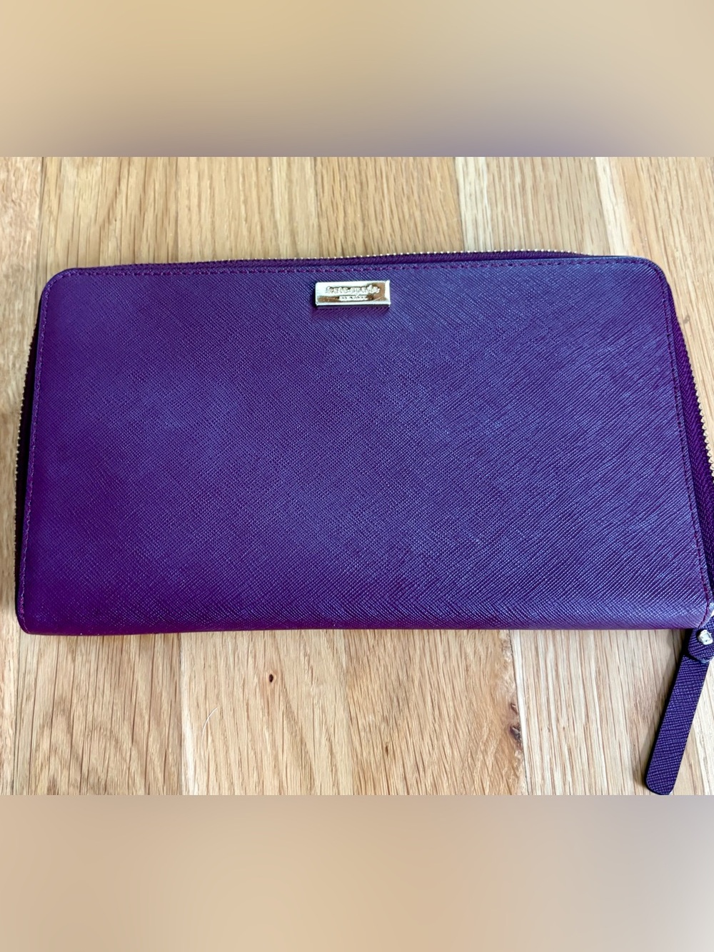 kate spade Purple Zip Pouch